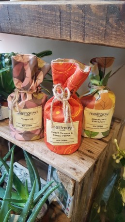 Melita rose soy candles